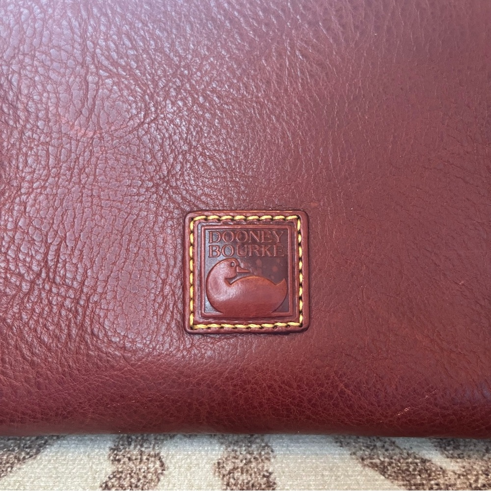 EUC Dooney & Bourke Florentine Vacchetta Leather Bag - Picture 4 of 16